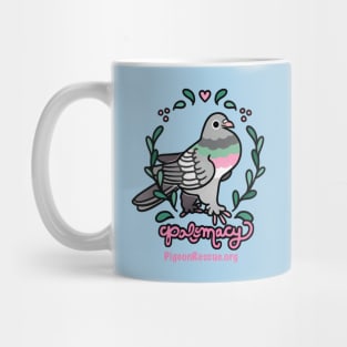 Pink Cookie Pigeon Mug